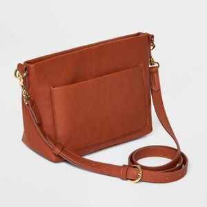 Universal Thread Light Brown Crossbody Bag Handbag NWT